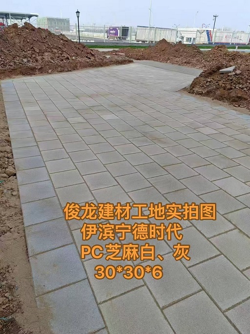 洛陽伊濱寧德時代 PC芝麻白、灰 30*30*6